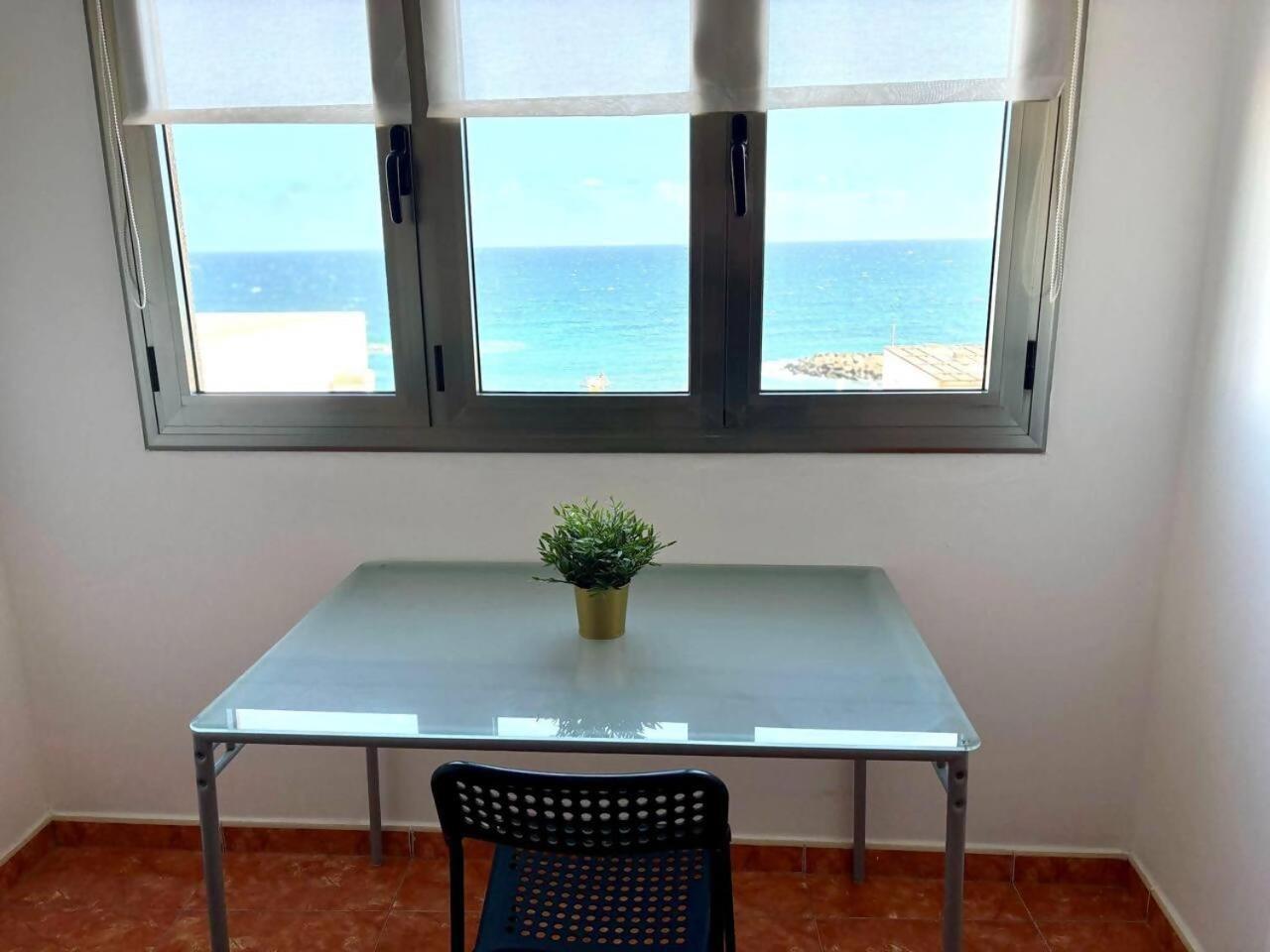 Playa Azul Amplio Y Luminoso Con Vistas Al Mar Apartment Pozo Izquierdo Luaran gambar