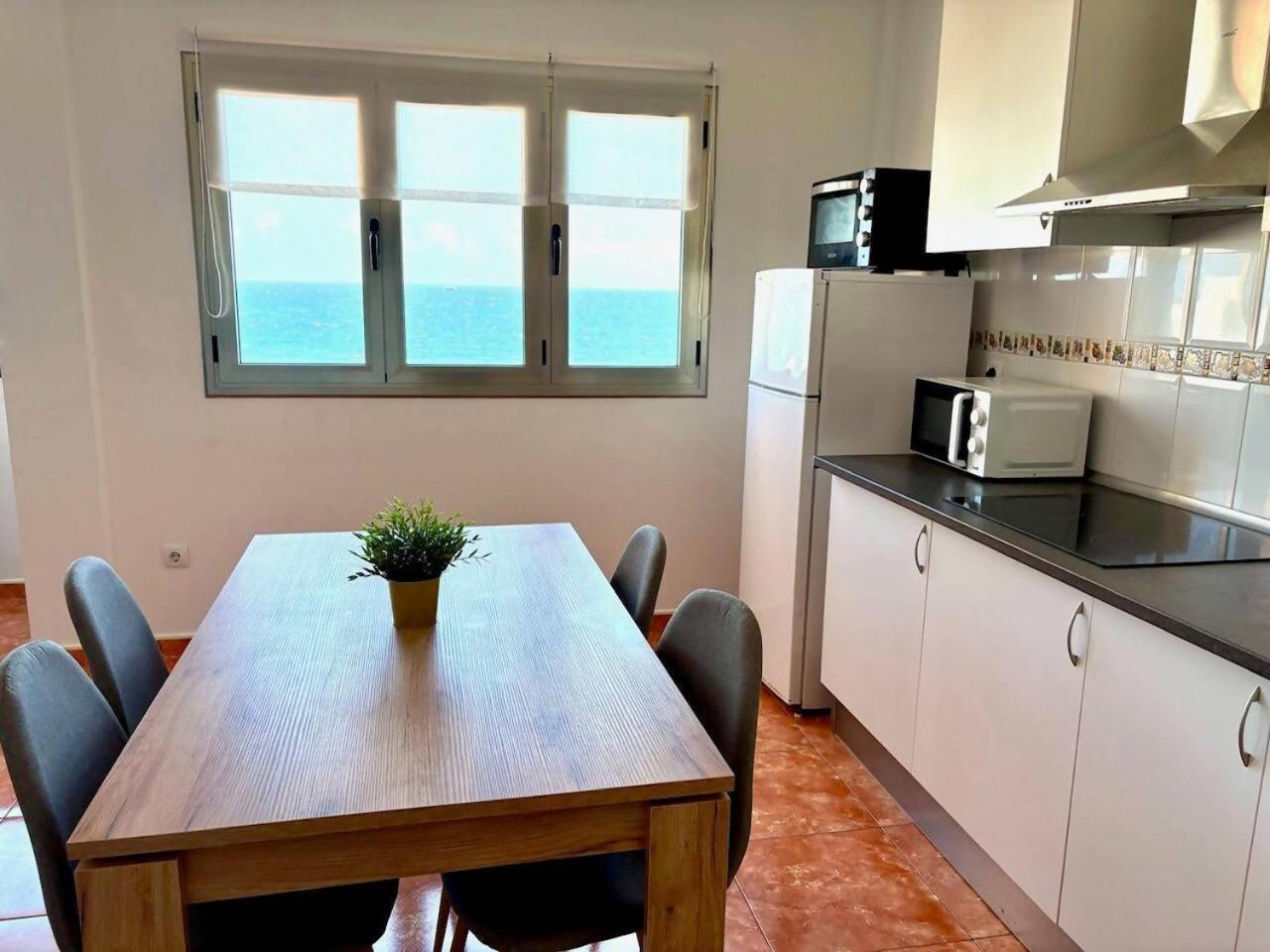 Playa Azul Amplio Y Luminoso Con Vistas Al Mar Apartment Pozo Izquierdo Luaran gambar